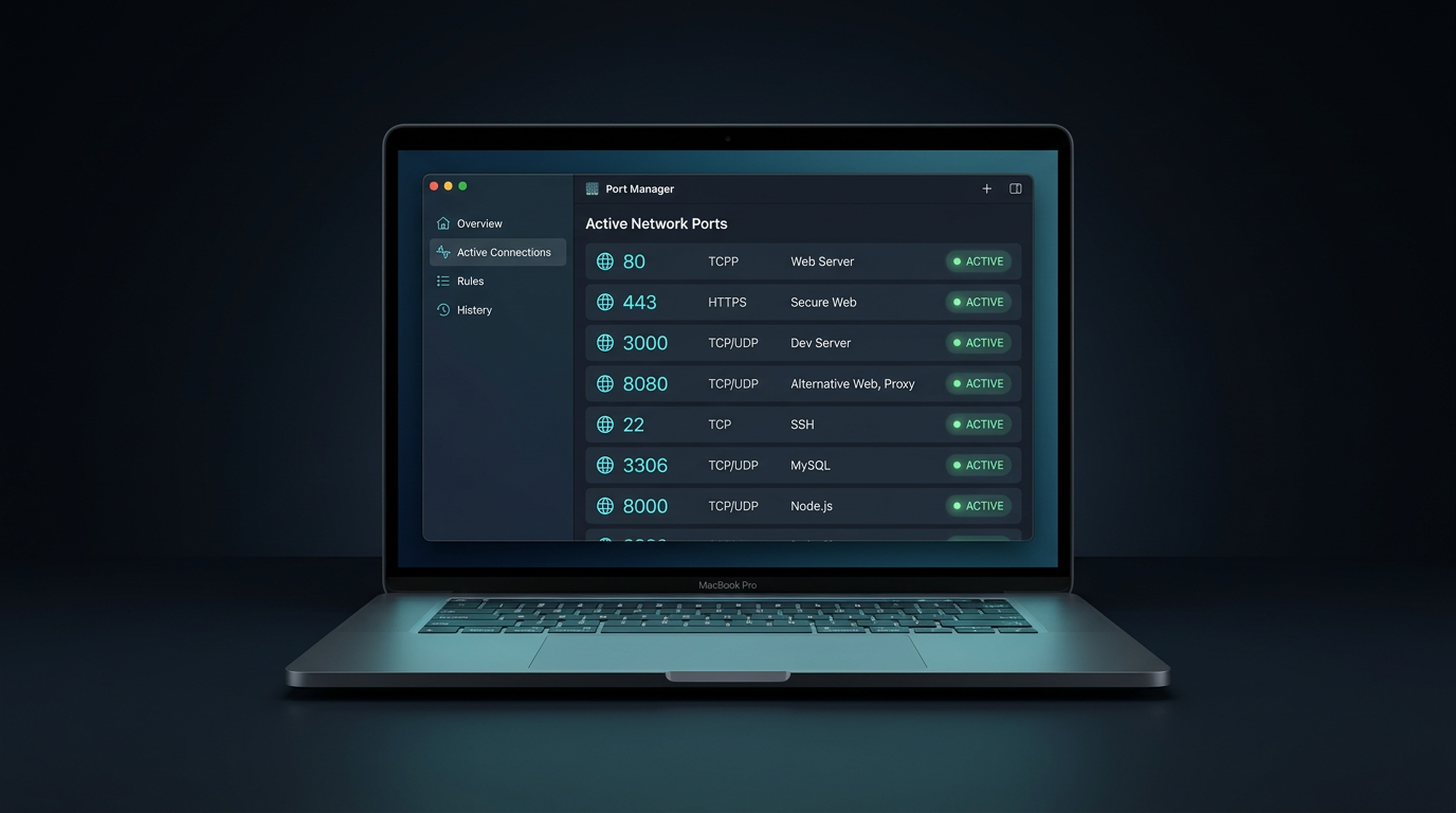 PortManager App Interface